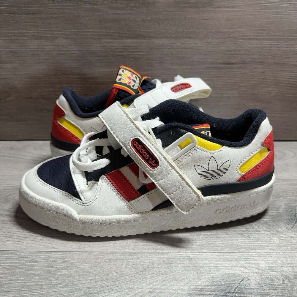 Adidas Forum‎ Low Sneakers H04423 Youth Size 7 Athletic Shoes